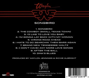 WAYLON JENNINGS SONGBIRD NEW CD - Picture 1 of 1