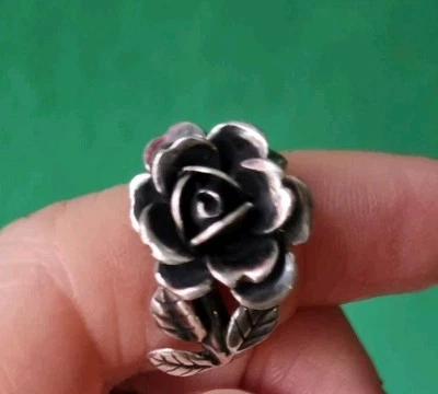 Trollbeads Rose des Herzens Ring Gr. 49 - Bild 1 von 4
