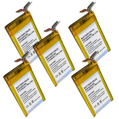 Lote de 5 Pack - de Batería para Apple iPod Nano 2 2ª Gen repuesto 616-0282 A1199 Foto 1 de 4