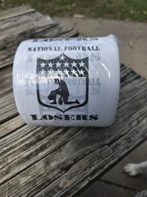 Mordaza de papel higiénico de novedad regalo perdedores de fútbol nacional Foto 1 de 4