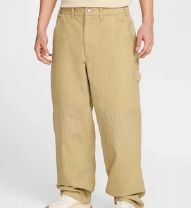 Nike Life Carpenter Parachute Cargo jeans Pants  Men's 34 Beige New HJ8478-297 - Picture 1 of 17