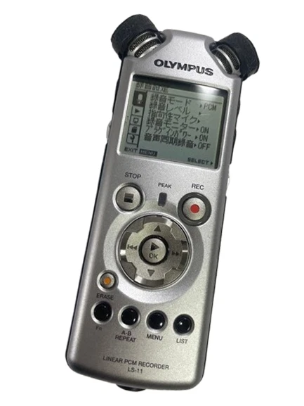 OLYMPUS LS-11 High-Resolution IC Voice Recorder Tested Working from Japan - Image 1 of 4