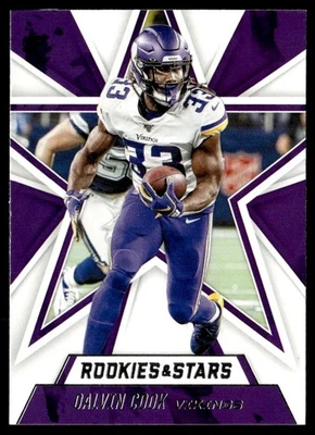 2020 Panini Rookies & Stars Dalvin Cook Minnesota Vikings #70 - Image 1 of 2