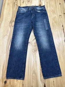 NWT American Eagle Original Straight Jean Men’s 32x32 Dark Wash - Picture 1 of 8
