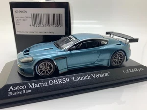 MINICHAMPS ASTON MARTIN DBSR9 LAUNCH VERSION 2006 BLUE 400 061300 1/43 - Picture 1 of 1