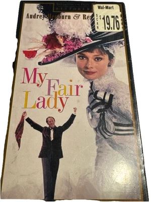 My Fair Lady (VHS, 1994, 20th Century Fox) Audrey Hepburn/Rex Harrison SEALED - Image 1 of 4