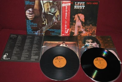 NEIL YOUNG - LIVE RUST - REPRISE P-8875-6 1979 - 2LP JAPAN OBI NM 1A EDIZIONE - Image 1 of 2