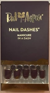 Red Aspen Press On Nails, Short Square, Inez’s Mulberry Wine - Bild 1 von 5