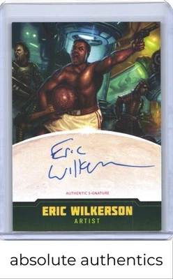 2015 Topps Mars Attacks Occupation Eric Wilkerson Creator Autographs - Image 1 of 2