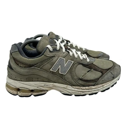 Zapatos deportivos New Balance 2002R camuflaje oscuro para hombre talla 9 M2002RHN verde oscuro blanco Foto 1 de 4