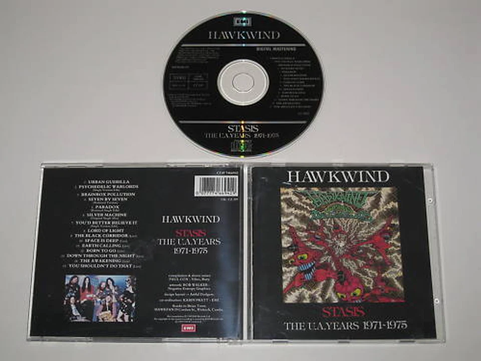HAWKWIND/STASIS-U.A. YEARS 71-75 (EMI 7466942) CD ALBUM - Bild 1 von 1