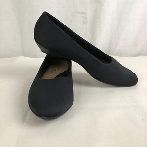 PREDICTIONS LADIES SLIP ON FLATS BLACK SZ 5 - Picture 1 of 7