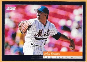 JOHN FRANCO NEW YORK METS #122 - SCORE NM-MT 1994 - Picture 1 of 2