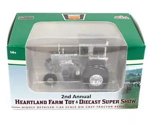 2021 SpecCast 1:64 OLIVER Model 1855 Tractor w/CAB SILVER CHROME *HEARTLAND SHOW - Picture 1 of 2