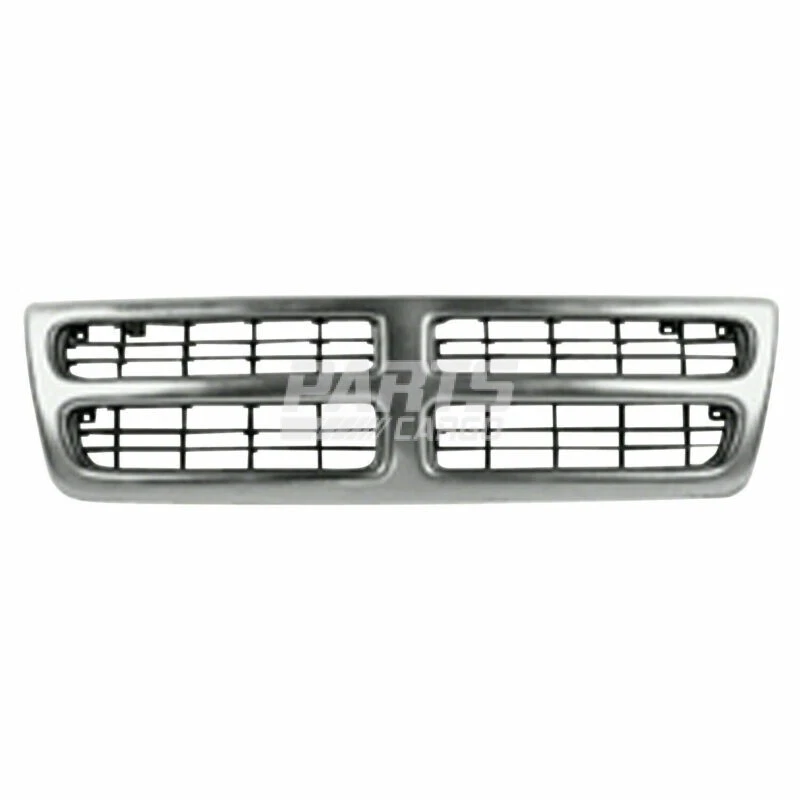 New Fits 99-03 Dodge Ram 1500 Van Front Grille Plastic Chrome With Black Insert - Image 1 of 1