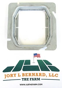 EATON CROUSE-HINDS, TP586, 4-11/16", LOT OF 12, SQUARE BOX COVER, SURPLUS - Picture 1 of 8