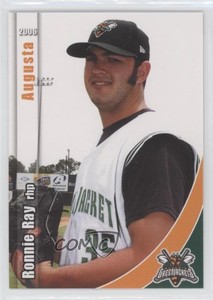 2006 Grandstand Augusta GreenJackets Ronnie Ray #35