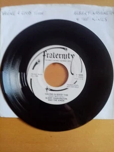 Northern soul. ALBERT WASHINGTON-HAVING A GOOD TIME-FRATERNITY WHITE DEMO EX. - Picture 1 of 1