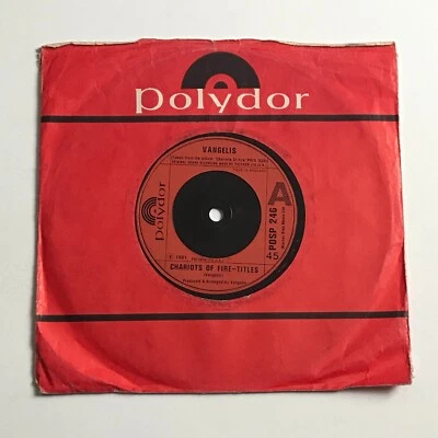 Vangelis - Chariots Of Fire 7" Vinyl Record - POSP 246 - Image 1 of 4