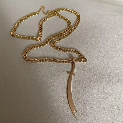 Zulfiqar Halskette • Imam Ali Halskette • Islamische Halskette • Hazarat Ali Halskette - Bild 1 von 3