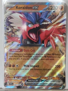 Koraidon EX 125/198  NM / M Double Rare Pokémon Scarlet Violet  - Imagen 1 de 1