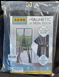 Augo Porta Schermo Magnetica 38"X83" Funzione Rimani Aperto - Foto 1 di 1