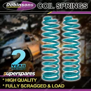 Front Dobinsons 50mm Lift 80-100Kg Coil Springs for Volkswagen Amarok 2022 - On - Picture 1 of 2