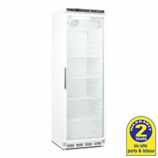 Fridge Single Glass Door White 400L Commercial Polar Refrigerator Restaurant