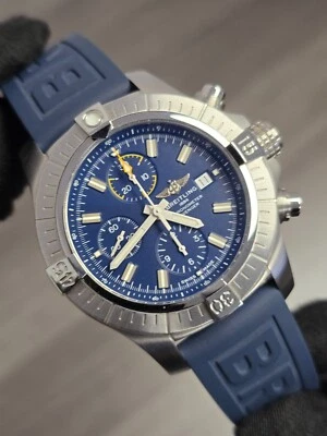 Reloj Breitling Avenger Azul Hombre - A13317 con B&P Foto 1 de 4