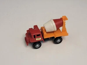 Vintage 1970s KAB Trucking Co 5" Plastic Cement Mixer Dump Lever Toy Truck Japan - Picture 1 of 10