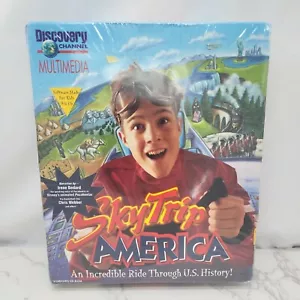 Vintage Rare SkyTrip AMERICA PC Software New In Box Sealed Discovery Channel - Picture 1 of 6