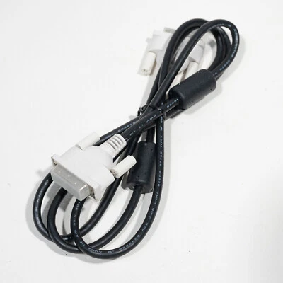 DVI to DVI Cable Male 1.5m 5ft DVI-D for Monitor Computer Screen PC Cord - AUS - Image 1 of 3