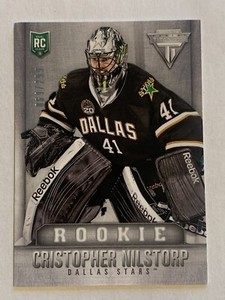 2013-14 Panini Titanium Hockey CHRISTOPHER NILSTORP #169 069/299 Rookie Dallas