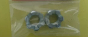 1/2" UNC   SLOTTED NUTS CASTLE NUTS   X 2 - Picture 1 of 1
