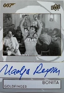 Nadja Regin Autograph A-NR, 007 James Bond Collection, Upper Deck 2019 - Picture 1 of 2
