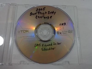 2005 IndyCar Tomas Scheckter In-Car View SunTrust Indy Challenge Race DVD-R - Picture 1 of 3