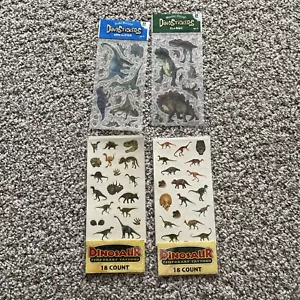 Dinosaur Dino Stickers and Tattoos Teacher Supply Papercraft Crafts - Picture 1 of 8