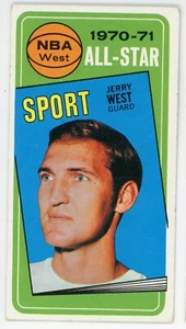 1970-71 Topps Jerry West All Star #107 Vg-Ex Lakers - Picture 1 of 1