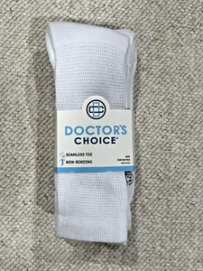 Doctor's Choice Diabetiker Herren nahtlose Crew Socken bindend 4 Paar Größe 12-15 - Bild 1 von 3
