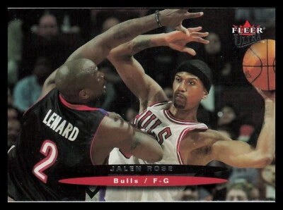2003-04 Fleer Ultra Base Jalen Rose Chicago Bulls #61 - Image 1 of 2