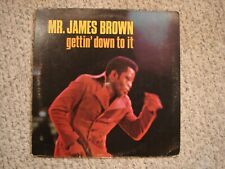 Mr. James Brown Gettin' Down To It LP King Records 5-1051 Stereo