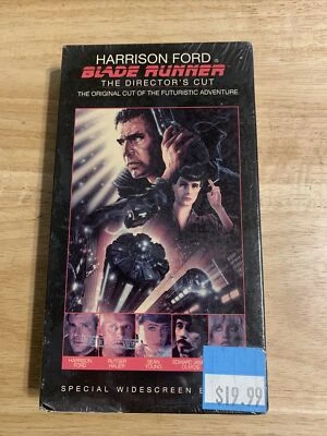 Blade Runner - The Directors Cut (VHS, 1994) NEW Factory Sealed RARE - Image 1 of 4