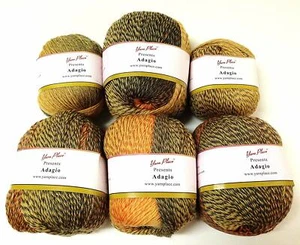 Yarn Place Adagio Fingering Weight Yarn 100% Wool 500g 2180yds #3632 - Picture 1 of 5
