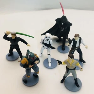 Star Wars Darth Vader Han Solo Princess Leia Classic Figurines Applause Lot 1997 - Picture 1 of 12