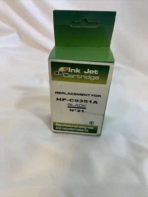 Cartucho de inyección de tinta para HP-C9351A negro # 21 sin abrir Foto 1 de 3