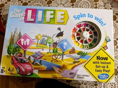 Classic Family THE GAME OF LIFE Boardgame BOARD GAME Complete SET - - image 1 of 4