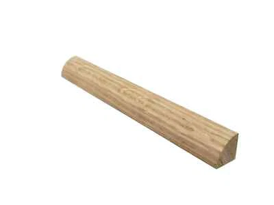 White Oak Quarter Round Moulding 3/4 in x 3/4 in x 7ft Unfinished Solid Hardwood - Image 1 of 3