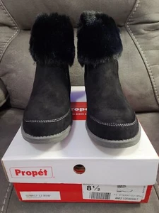 PROPET® Tabitha Women's Black Ankle Boots Size 8 1/2W - Picture 1 of 8