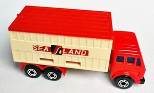 Matchbox Superfast MERCEDES CONTAINER TRUCK No. 42 Sea Land N.Y.K Transport - Picture 1 of 6