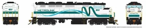Rapido 19520 HO Scale Metrolink GMD F59PH LokSound and DCC #857 - Picture 1 of 1